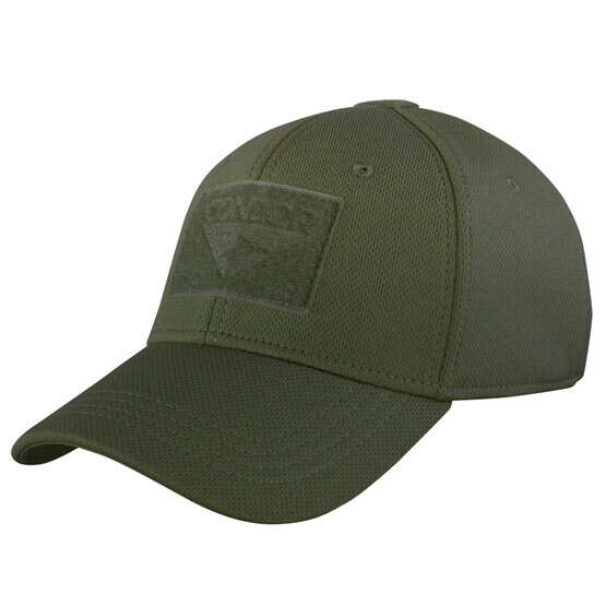 Condor Flex Cap in OD Green is made of polyester